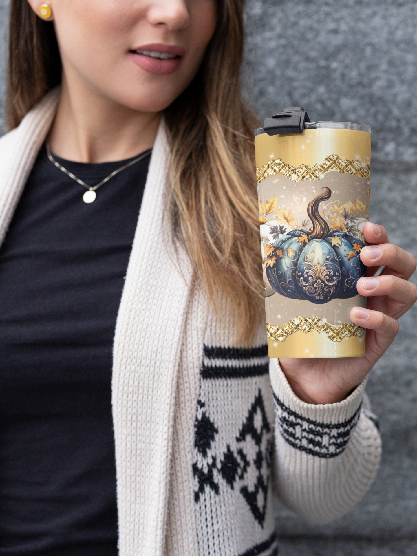 3 Majical Glitter Pumpkins. Fall, Autumn Sublimation Tumbler Wraps. Seamless Instant Downlaods