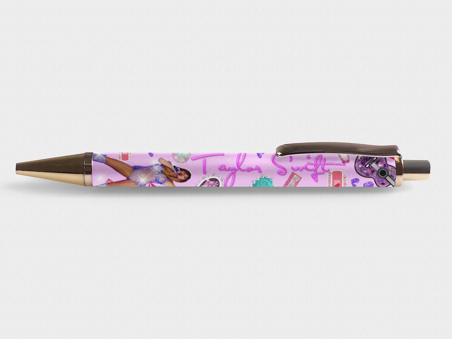 Popular Singer Sublimation Pen Wraps. 2 Designs and 2 Sizes. Instant Download