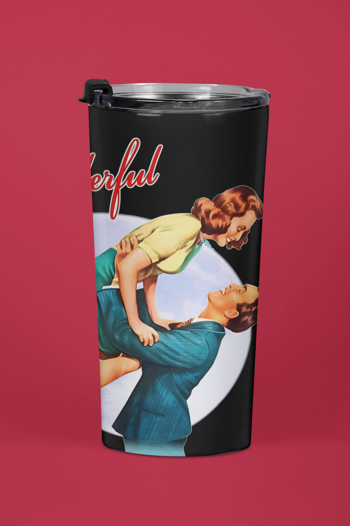 Its a Wonderful Life Christmas Movie Sublimaion Tumbler Wrap. Old Xmas, Holdiday Cute, Fun, RomanticMovie