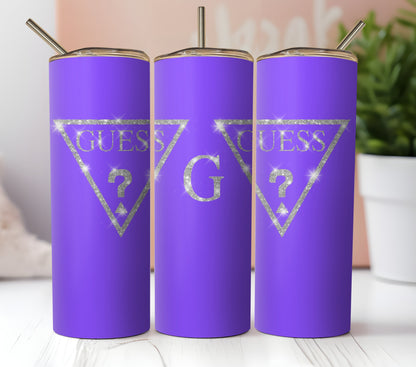 Bling Glamour Tumbler Wrap Designs. 6 Glitter Seamless Digital Sublimation Files. 2 Purple, 2 Black. One Pink and One Jean.