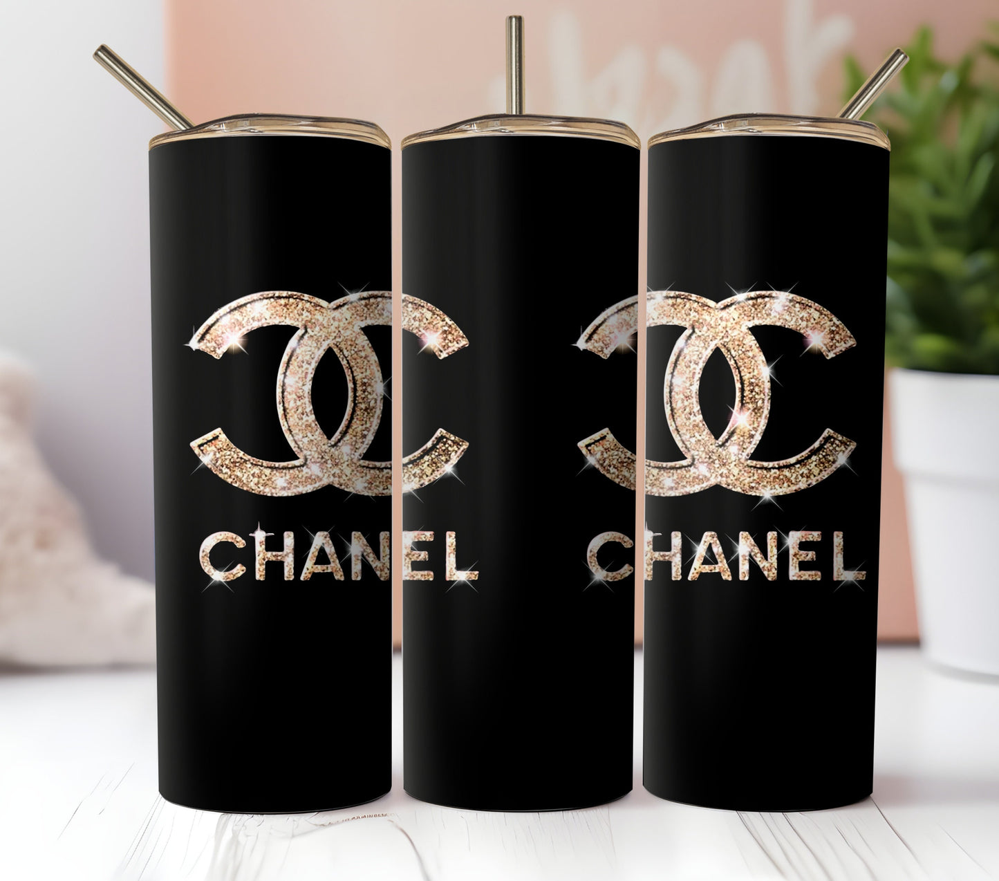 Bling Glamour Tumbler Wrap Designs. 6 Glitter Seamless Digital Sublimation Files. 2 Purple, 2 Black. One Pink and One Jean.